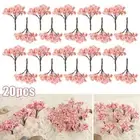 Accessories Tree model 6.4cm Supplies Flowering Railway Layout High quality