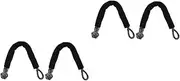 2 Pcs Towing Recovery Straps Car Flexible Shackle Winch Shackle Connector Rope Australia Random Color