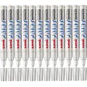 Uni-Ball PX20 Box 12 Paint Marker Bullet Tip 2.2mm (White)