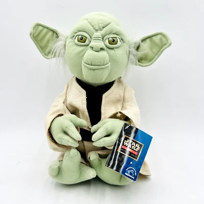 1998 Applause 14" Star Wars Plush - Yoda New w/ Tag