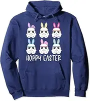 [STAR WARS] Easter Storm Troopers With Ears Line Up Poster Pullover Hoodie
