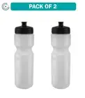 Pack of 2 Sunlite USA Bottles 28oz Frosted Clear