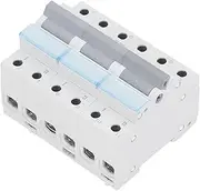 Dual Power Manual Transfer Switch, Overload Short Circuit Protection, Single Side Interlock Circuit Breaker, 3P MTS, Suitable for RVs, Homes, Generators (125A)
