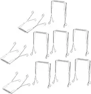 LAPYAPPE Baking Cooking Clips Pcs Stainless Steel Cabbage Tongs Nonstick Dishwasher Safe
