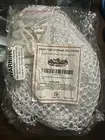 Whitmor 6ft Mesh Fabric Toy Net 1 pk white w red trim