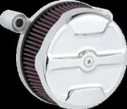 AN Big Sucker Air Filter Kit Cover Knuckle Chrome Harley Breakout 13-15