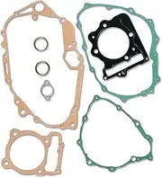 WOODEY Motorcycle Engine Crankcase Cover Cylinder Gasket Kits Set for XR400 XR400R XR 400R 400 R 1996-2004