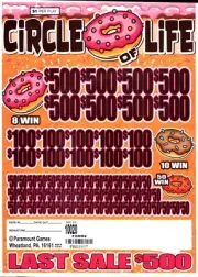 Pull Tab Tickets - Jar Tickets - Game - Circle of Life