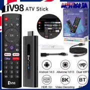 Media Player Fire TV Stick 8K HD Android 14.0 WiFi Bluetooth Voice Remote