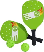 Pickle Ball Racket - Outdoor Table Tennis Rackets Sets | Compact Storage Case, 2 Paddles & 2 Balls, Professional Sports Equipment for Beginners