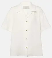 [Asceno] Asceno Prague linen bowling shirt AU 10 neutrals
