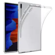 Samsung Galaxy Tab S7 FE 12.4" Ultra-Thin Transparent Clear TPU Gel Case by MEZON (SM-T730, T735) – Anti Scratch, Shock Absorption