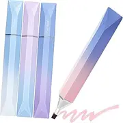 jojofuny 4pcs Chisel Tip Highlighters Pastel Colors for Note Marking Journaling Scrapbooking Stay Put Design for Easy Organization Clarity Textbooks Planners