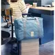 台灣出貨 超輕可折疊旅行包購物單肩包男女手提包 加大行李包