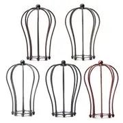 175MM DIY Vintage Pendant Trouble Light Bulb Guard Wire Cage Ceiling Hanging Lampshade 24 BLACK