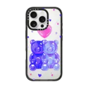 iPhone 16 Pro Impact Case Gummy Jelly Bear Couple