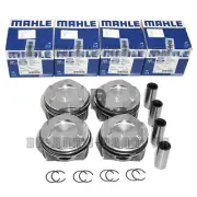 4X MAHLE Pistons&Rings Set 11:1 Φ84mm+0.5 For BMW 320i 520i F22 F30 F31 N20B20 (for: BMW)