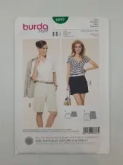 Burda Sewing Pattern 6897 Women's Shorts Pattern Size US 8-20 EUR 34-46 NEW