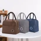 Portable Dinner Container Kids Lunch Bag Lunch Box Thermal Insulated Tote Pouch