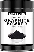 Ninesung Pure Graphite Powder, 2 LB - 44-Micron Ultra-Fine Pure Graphite Powder, Excellent Dry Powdered Graphite Lubricant, Amazing Artistic Powdered Graphite for Sketching, Drawing, Pencils, Locks
