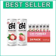 Variety Pack: Sparkling Water Lychee & Peach, Zero Sugar, 2 Flavors, 11.16 oz