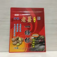 在飛比找蝦皮商城優惠-神龍 老薑一條根 貼布 7片入 溫熱型