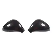 For Peugeot 207 308 2006-2014 ABS Carbon Fiber Style Car Side Door Rearview Mirror Cap Cover Trim Auto Exterior Accessories