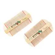 Double Sided Handmade Lice Comb Remove Itching Scraping Head Flea Cootie C U* C2