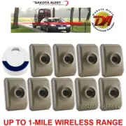 DAKOTA ALERT DCMA-4000 WIRELESS MOTION DRIVEWAY SECURITY ALARM - 9 SENSORS - NEW