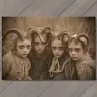 MAGNET Girls Cult Weird Creepy Imaginary Friend Nightmare Scary Unusual
