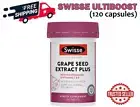 120 Capsules SWISSE Grape Seed Extract Plus With Nicotinamide & Vitamin C, E