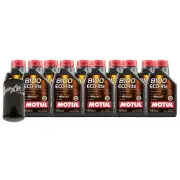 10L Motul 8100 ECO-LITE 5W20 Wix XP Filter Motor Oil Change Kit For Ford 7.3 V8