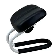 Prayer Bench for Kneeling at Home - Adjustable Metal Kneeling Stool with Sponge Cushion - Non-Slip Leg Sleeve, Meditation Accessories, Portable Chair for Home Yoga Studio