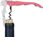 Soft-Touch Double-Hinged Corkscrew - Pink