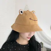 Frog Bucket Hat Khaki - One Size