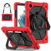 C3 For Samsung Galaxy Tab A8 10.5 (2021)/(2022) Tablet Case Silicone+Pc Cover With Shoulder Strap