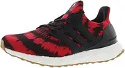 [adidas] Ultraboost Nk Boys Shoes Size 5, Color: Red Tie Dye/Black/White