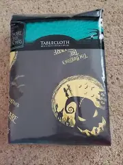 NEW DISNEY THE NIGHTMARE BEFORE CHRISTMAS TABLECLOTH 60" X 102" Oogie Boogie