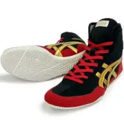 ASICS Wrestling Shoes 1083A001 EX-EO TWR900 Black×Gold×Red A542