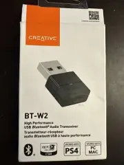 creative BT W2 usb bluetooth audio transceiver high performance NEW PC PS4