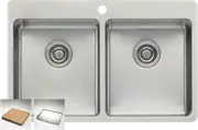 Oliveri Double Bowl Inset Sink