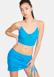 Diva Aesthetic Underwire Crop Tank
