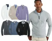 Johnnie-O Sully 1/4 ZIP Pullover JMKO1460 - New