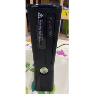 XBOX360 黑色 4G 主機 KINECT 體感鏡頭  把手*1 遊戲片*6 無改機 二手 功能正常