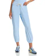perfectwhitetee Gogo Terry Cropped Jogger Pants