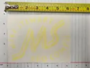 Vintage Bodyboard Sticker / Decal Mike Stewart MS Pro Comp II 6" X 5" (Approx)