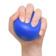 Ergonomic Finger Exerciser Ball Forearm Wrist Exercise Ball Finger Strengthening Grip Strength blue