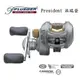 ◎百有釣具◎PFLUEGER PRESIDENT 派瑞登 10培林 小烏龜 路亞筏釣 捲線器 2LP型/2WLP型~