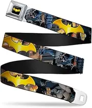 [Buckle-Down] Seatbelt Buckle Belt, Bat Shield, Urban Legend Poses and Fire Full Colour