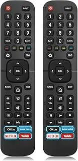 (Pack of 2) Universal Remote Control for Hisense LED Smart TV, Compatible with Hisense TV Remote EN2B27 EN2BS27H Replacement
